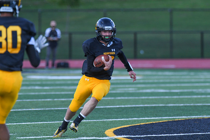 Doughty carried the ball eight times for Henninger.