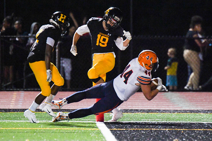 Jacob Vacco had two touchdown runs of 45 yards in the contest.