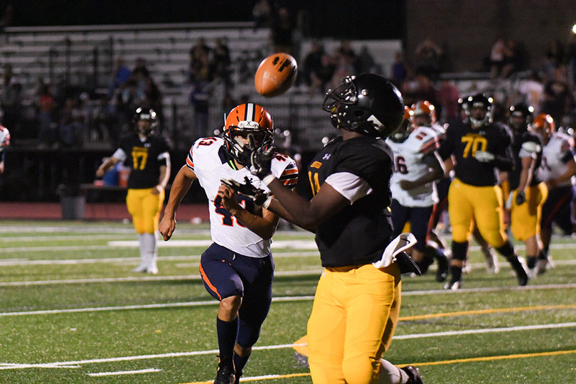 Gavin Cook, who threw this pass, played much of the second half after replacing Doughty.