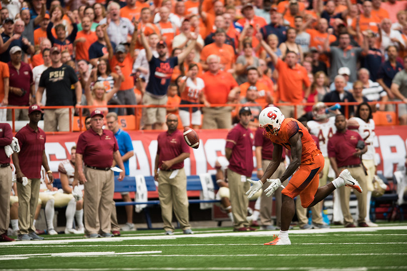 In the first quarter Jamal Custis dropped a deep pass from Dungey that presented as a possible touchdown.