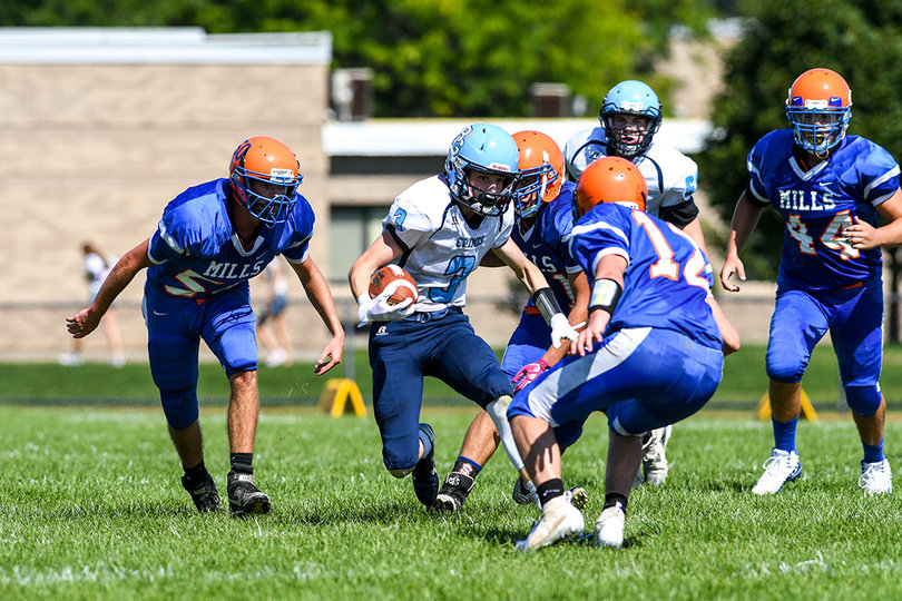 Tyler Wait carried the ball 10 times in the Cobras win.