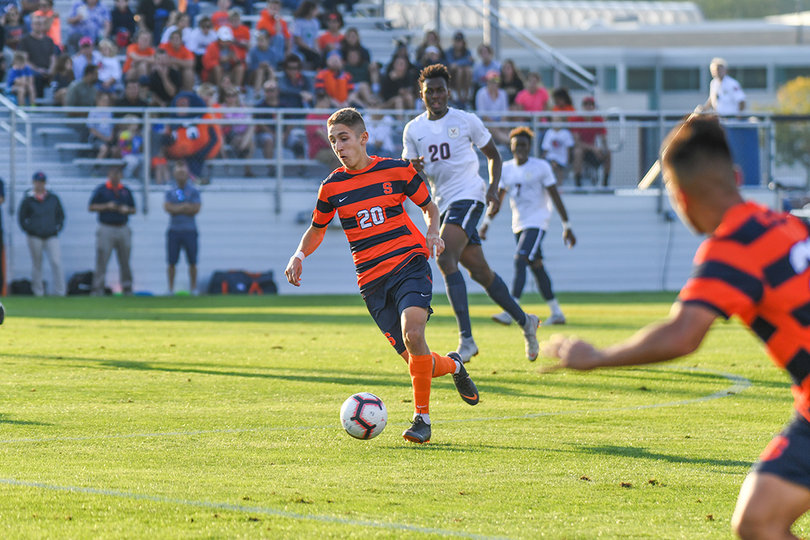 Hilli Goldhar came off the bench late in the first half for Syracuse.