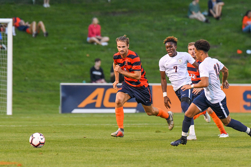 Sondre Norheim featured in central defense for SU.