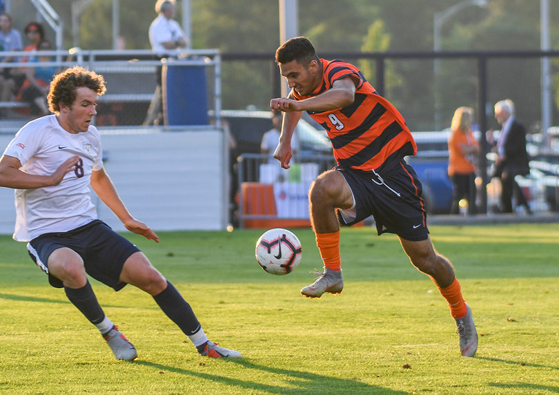 Ferrin couldn't break through to challenge the last lines of UVA's defense.
