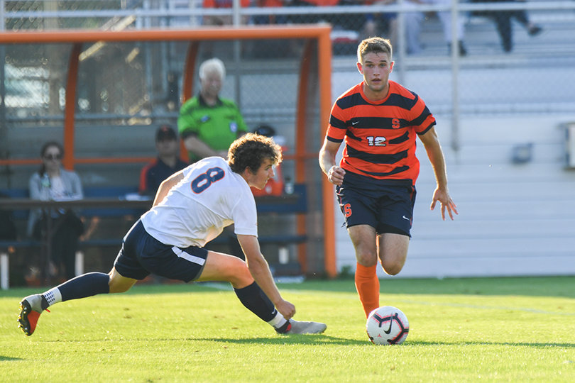 Lukas Rubio saw limited action for the Orange in Friday's contest. 