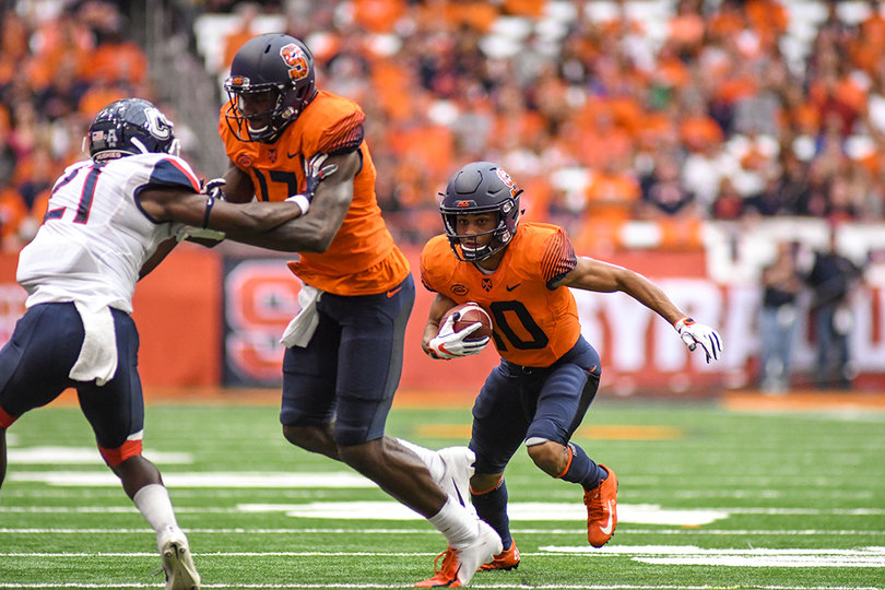 Sean Riley had a career-best 120 receiving yards and a touchdown in addition to his punt return touchdown.