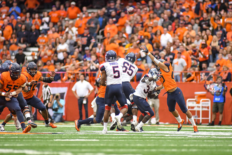 Pindell had 151 yards through the air led the Huskies with 76 on the ground. 