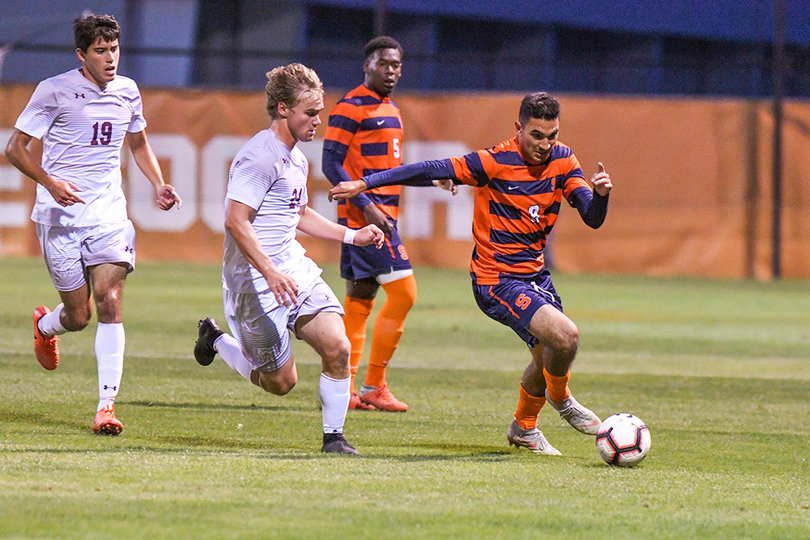 Junior Massimo Ferrin failed to record a stat in Monday's contest