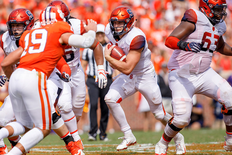 Dungey only had 11 rushing yards, but punched two into the end zone.