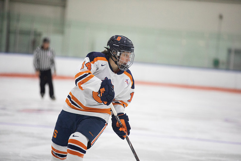 Savanah Rennie popped in one of SU's three goals 