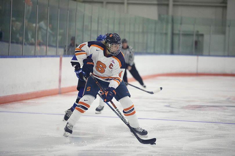 Lindsay Eastwood, a redshirt junior, is a captain for the Orange in 2018. 