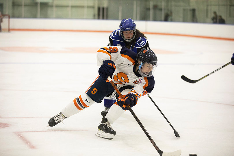 Senior defender Allie Munroe is a captain for the Orange this season. 