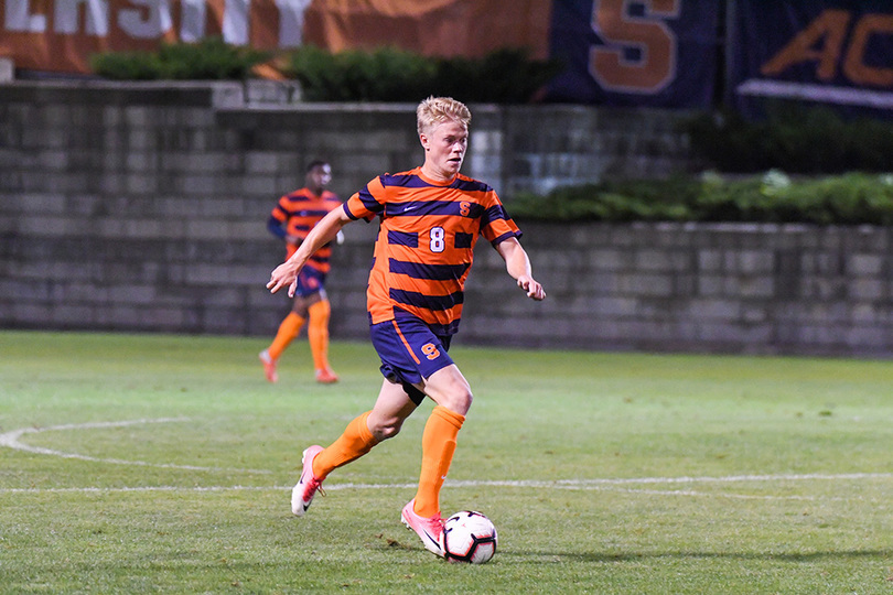 Jonathan Hagman’s hat trick leads SU to 3-1 win over Akron