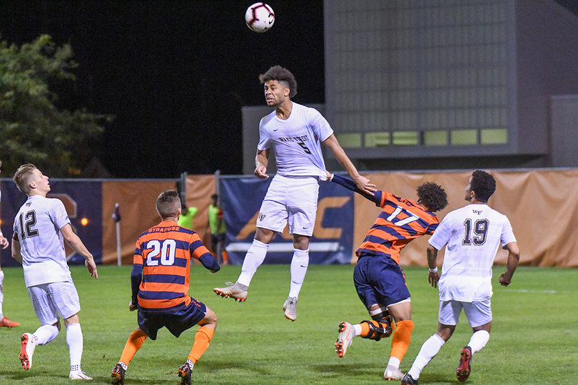 Syracuse won frequent 50-50 balls over the Demon Deacons.