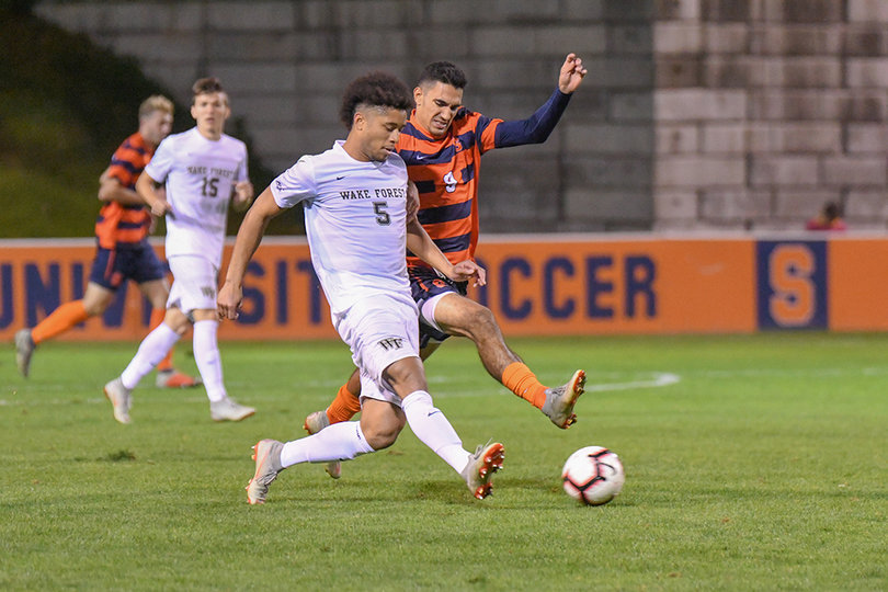 Syracuse stopped WFU chances before they started.