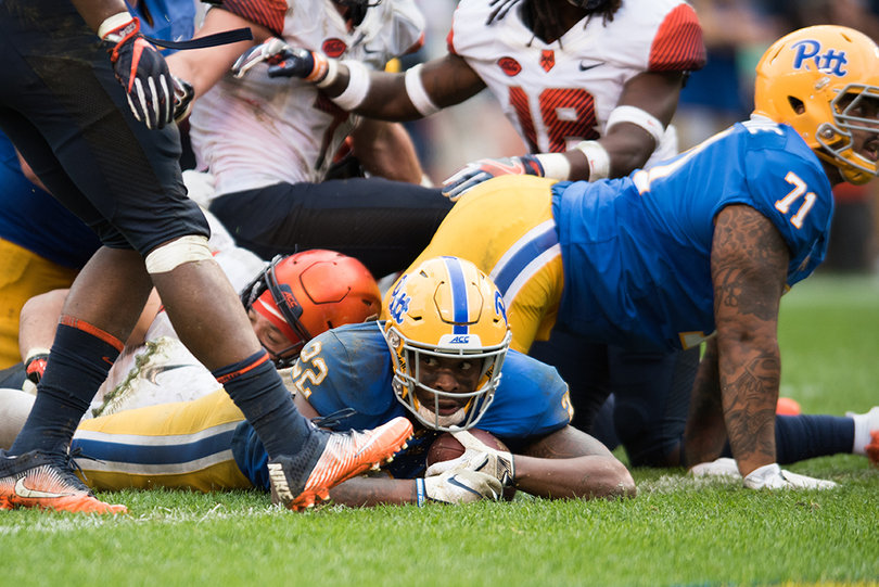 The Panthers tallied 264 yards on the ground. 