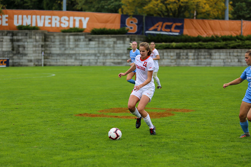 Jenna Tivnan also started in defense for the Orange on their worst goal-defense output of the season. 