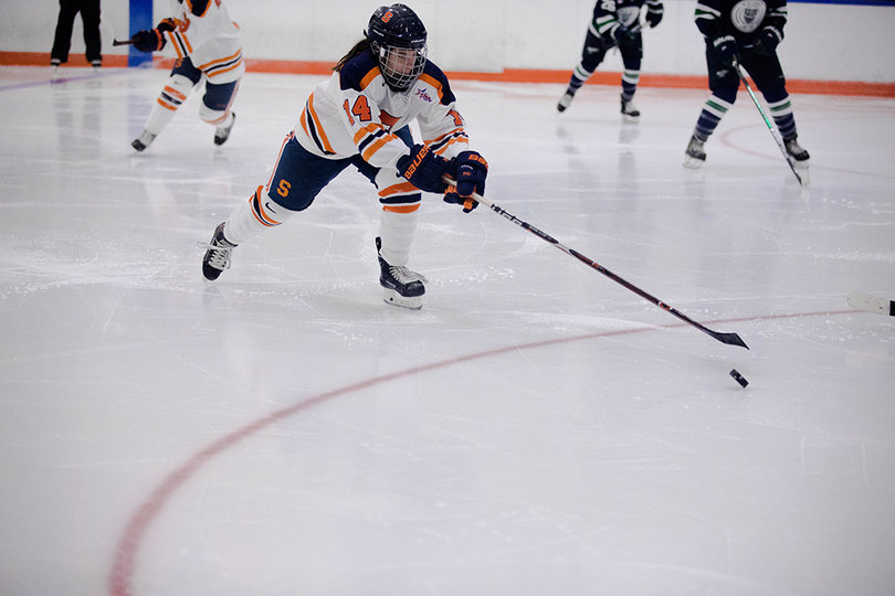 Syracuse's 25 shots were the same it tallied the night before. 