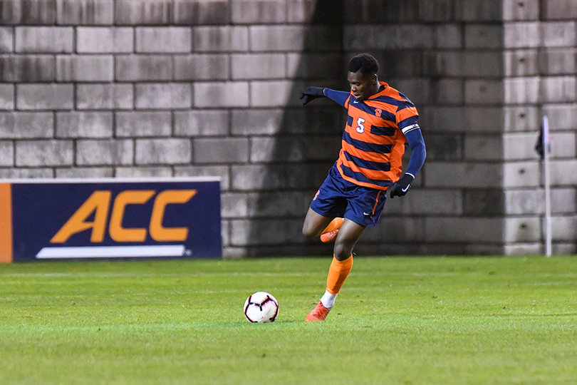 Kamal Miller started in defense as part of the Syracuse shutout. 