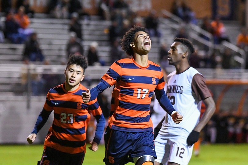 Buchanan picked up his first career hat trick for Syracuse.