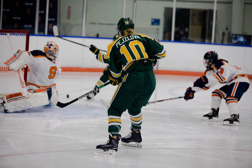 Ady Cohen, despite allowing 5 shots, made saves from every angle throughout the game. 