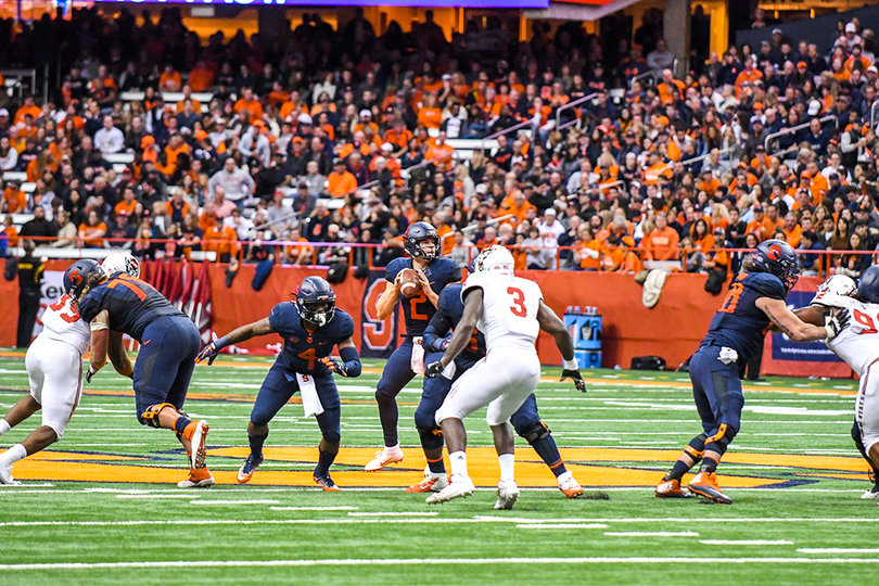 Eric Dungey threw for 411 yards in Syracuse's win.