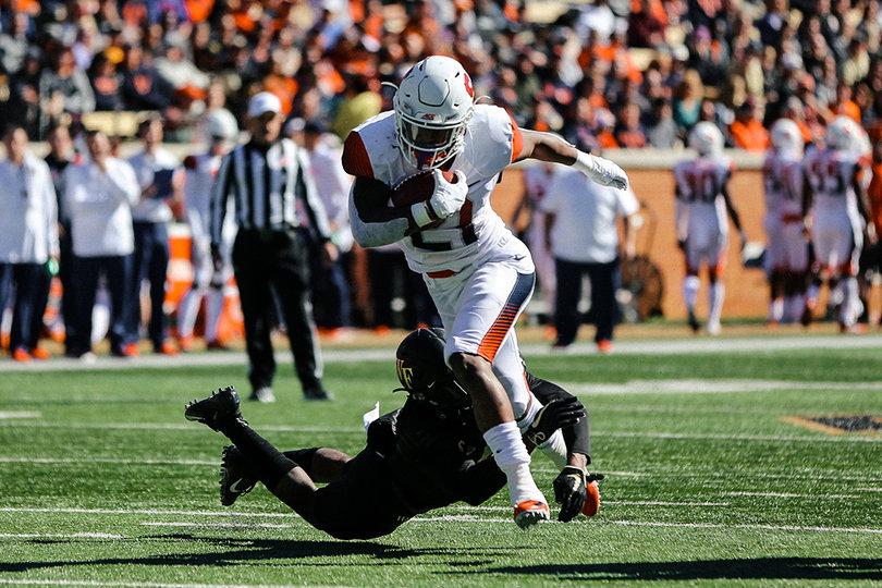 Neal averaged more than six yards per carry in the SU win.