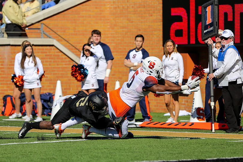 Ravian Pierce added four catches of his own.