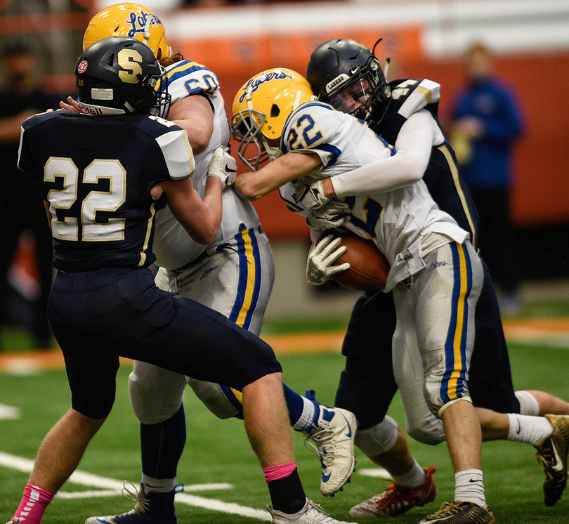 Tony Heaney ran twice for 14 yards for Cazenovia.