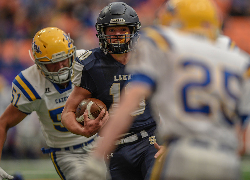 Hackler tried to establish his rushing early and finished with 13 carries.
