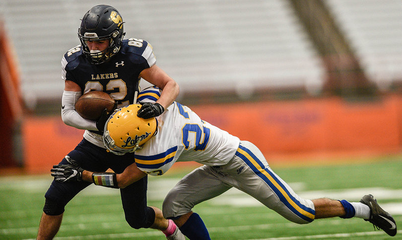 Nathan Wellington caught two touchdown passes for Skaneateles.