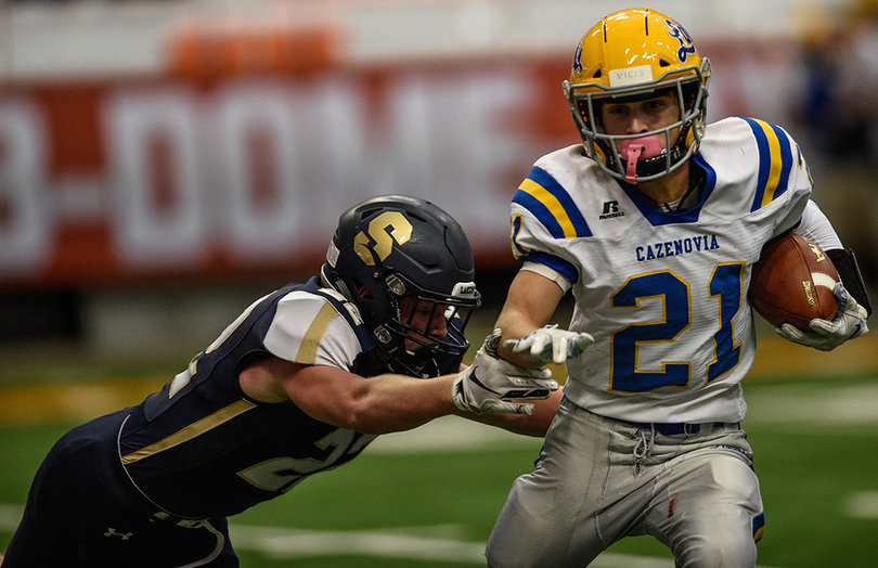 Romagnoli finished with 68 rushing yards.