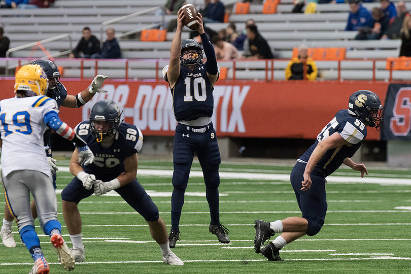 Hackler threw for three touchdowns in claiming a second-straight sectional title.