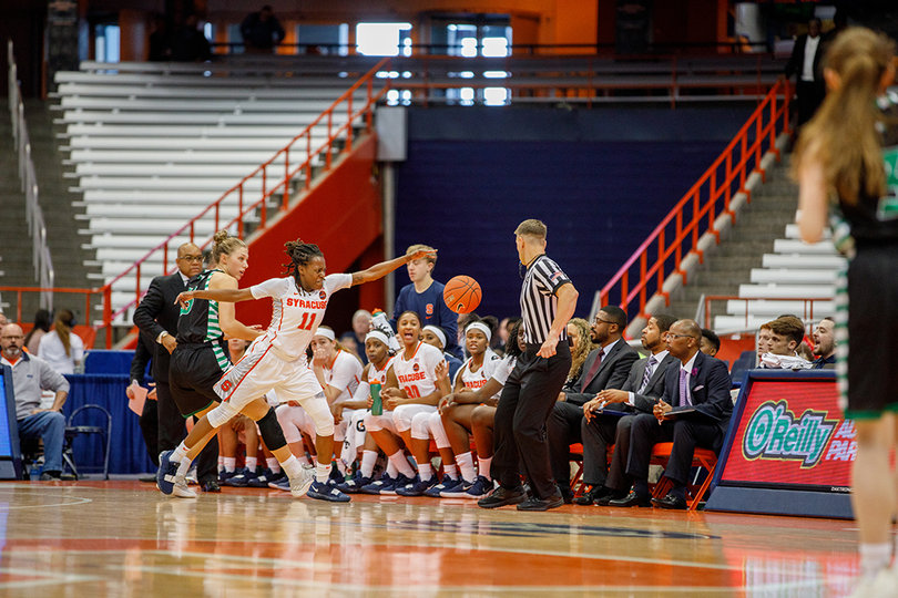 The Orange tightened its defense in the second quarter.