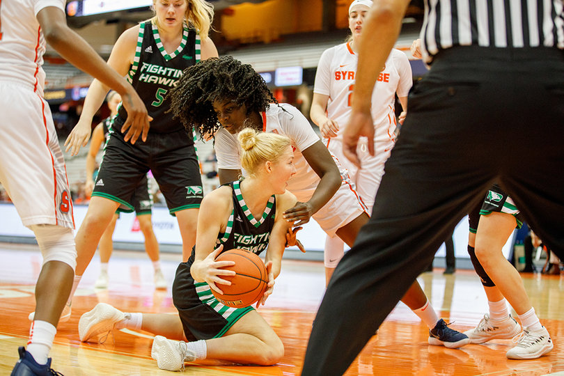 North Dakota turned the ball over 27 times in its loss.