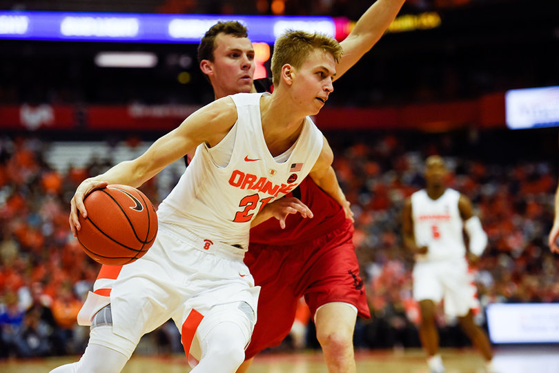 After starting much of last season, sophomore forward Marek Dolezaj has not started in the past three games, including both exhibitions.
