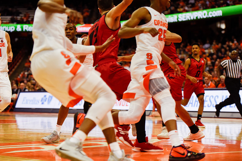 The Orange offense was not particularly effective, though its defense did the legwork.
