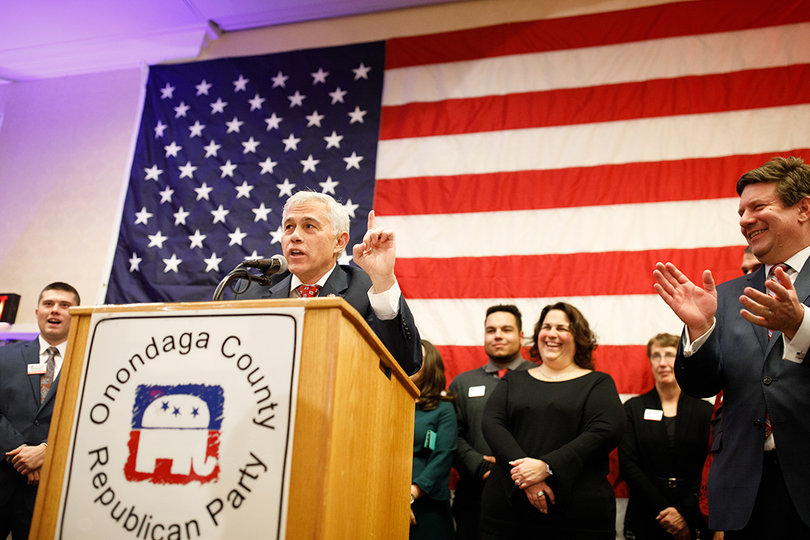 Robert Antonacci declares victory in New York state's 50th Senate district. 