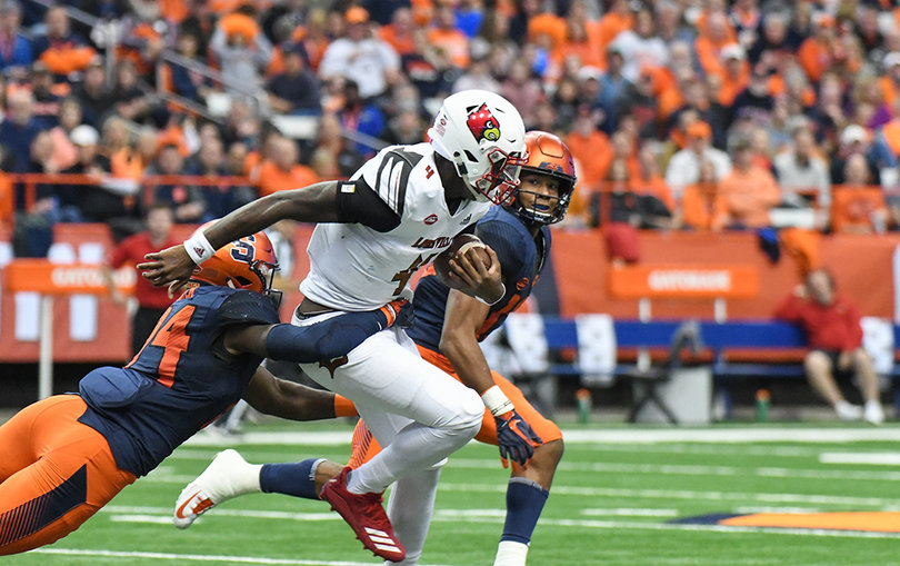 Syracuse outgained Louisville by 105 yards during the Orange's Friday win.