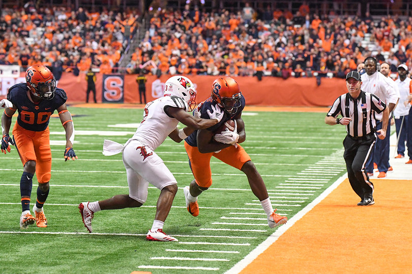 SU jumped out to a 37-7 lead by halftime.