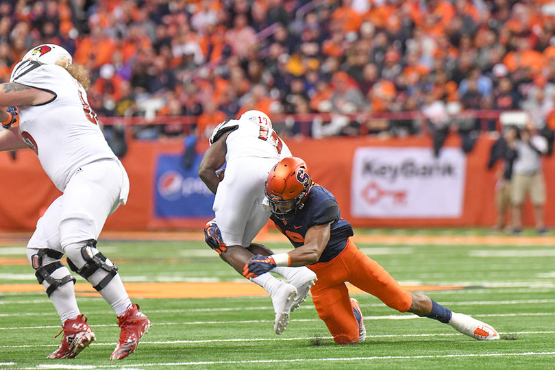 The Orange play No. 3 Notre Dame in Yankee Stadium next weekend.