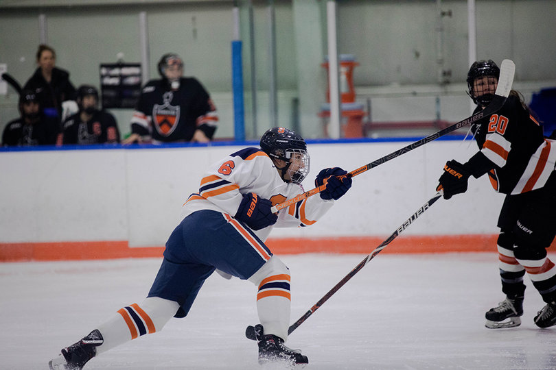 Shelby Calof (#6) took a shot on goal but missed.