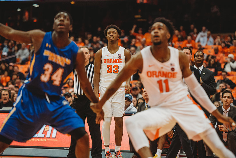 Syracuse scored 48 points in the second half to the Eagles’ 40.