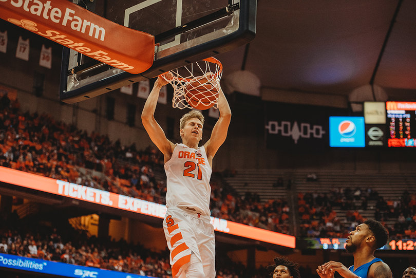 Sophomore forward Marek Dolezaj scored two points in 13 minutes. 