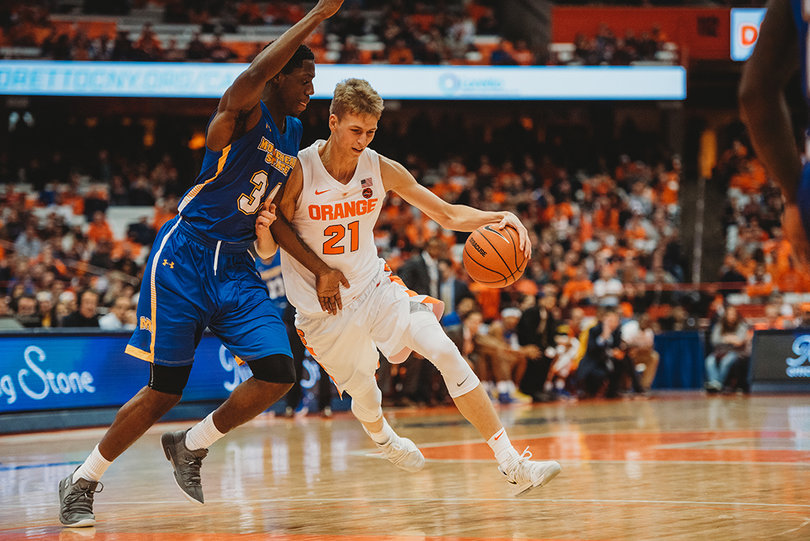 Boeheim said of Dolezaj’s sixth-man role: “Right now Oshae and Elijah are our two best forwards. We have to see where Marek fits, he'll play some at forward, some at center. It's still stuff that has to be worked out as we move on.”