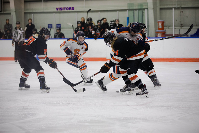 Pushing forward, Syracuse knew that every effort made would help them pull ahead. 