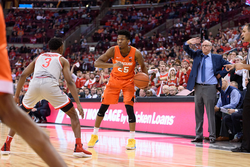 Tyus Battle led SU with 20 points overall.
