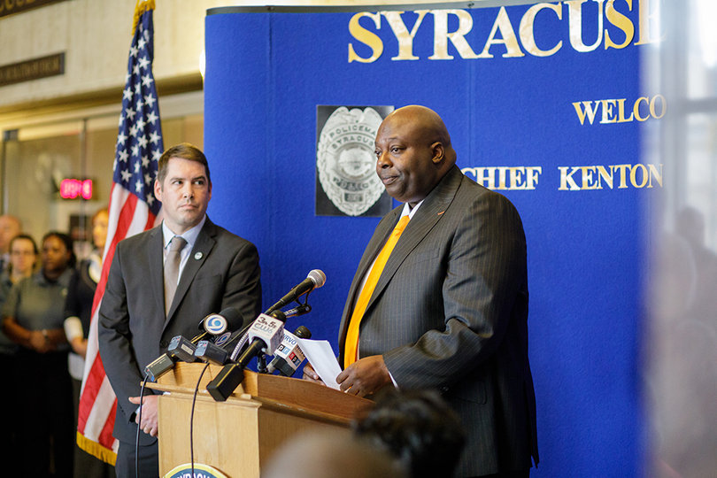 Buckner previously served as the chief of police in Little Rock, Arkansas, as well as working 21 years with the Louisville Police Department in various positions.