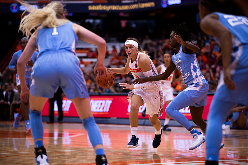 Mangakahia hit 11 shots, including four from deep. 