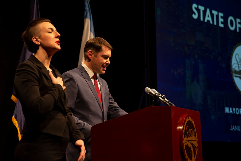This was Walsh's 2nd "State of the City" address.